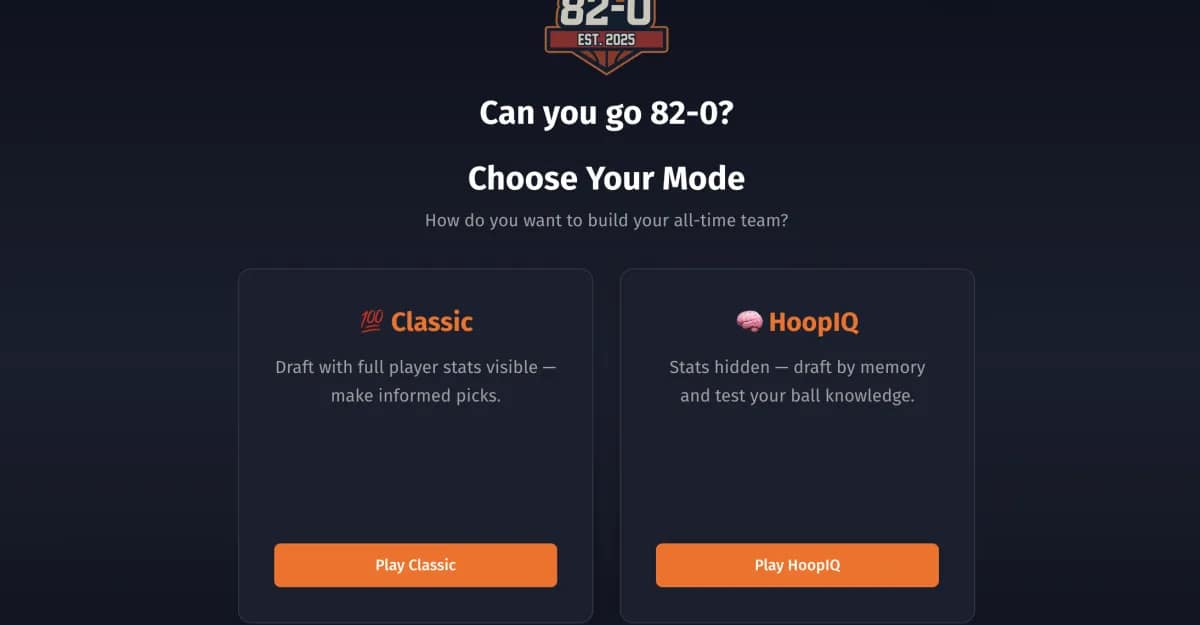 82-0 is the best basketball game, to hell with NBA 2K