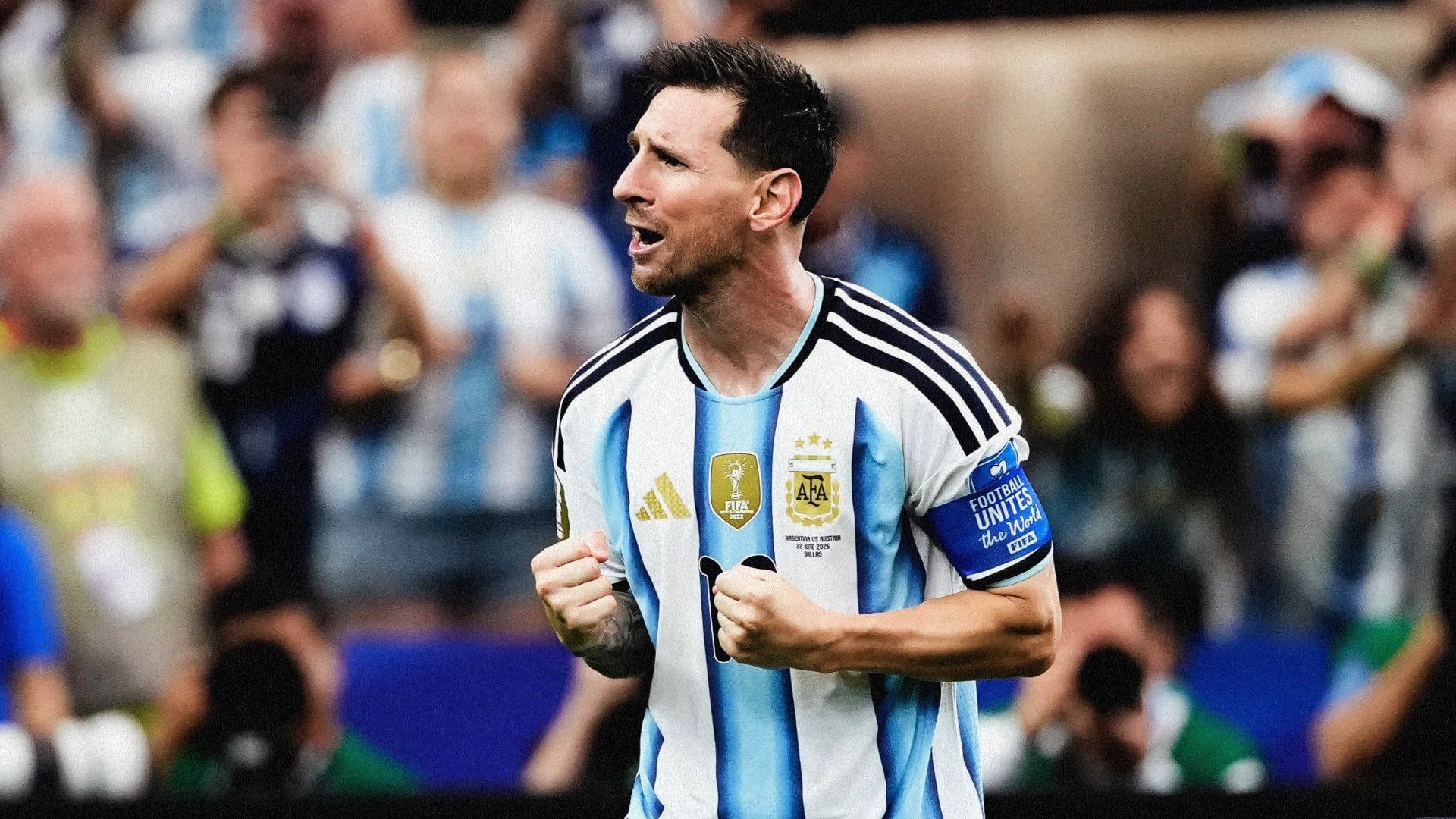 Lionel Scaloni Delighted by Messi’s ‘Commitment’ in Argentina’s Win Over Austria