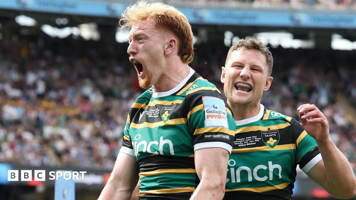 The Prem final: Northampton 26-17 Exeter: George Hendy’s double helps Saints to title