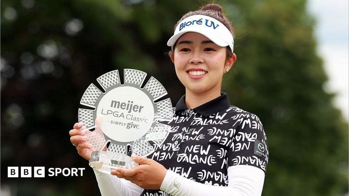 Meijer LPGA Classic: Miyu Yamashita wins play-off to deny Lottie Woad third LPGA title