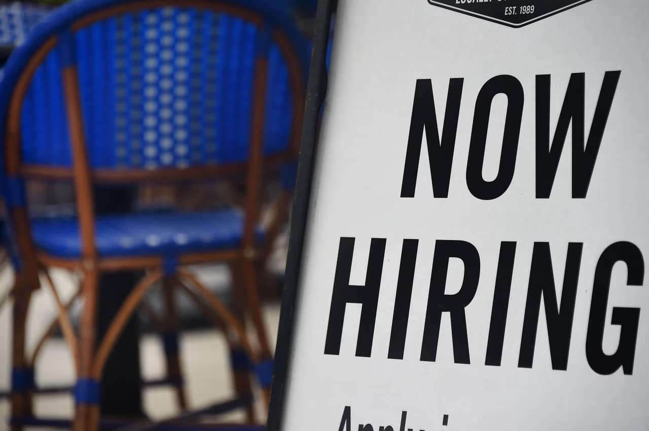 The job market is starting to show glimmers of good news with some solid data this week. The real test will come with the April jobs report on Friday.