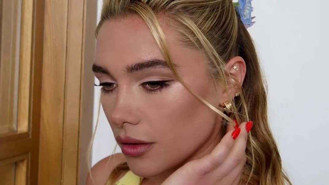 Florence Pugh Embraces Her Boho-iest Glam Yet—and Uses Real Flowers To Do It