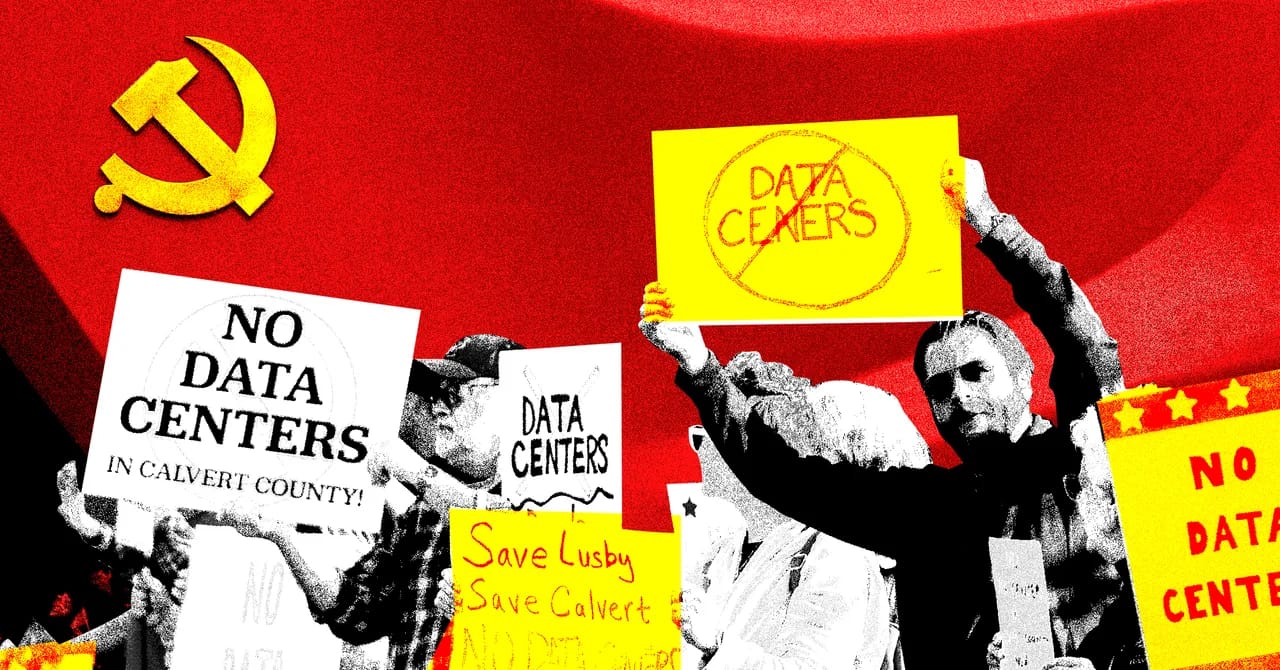 China Didn’t Make People Hate Data Centers