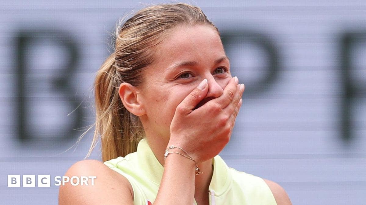 French Open 2026 results: Maja Chwalinska stuns Anna Kalinskaya to reach semi-finals and continue dream run