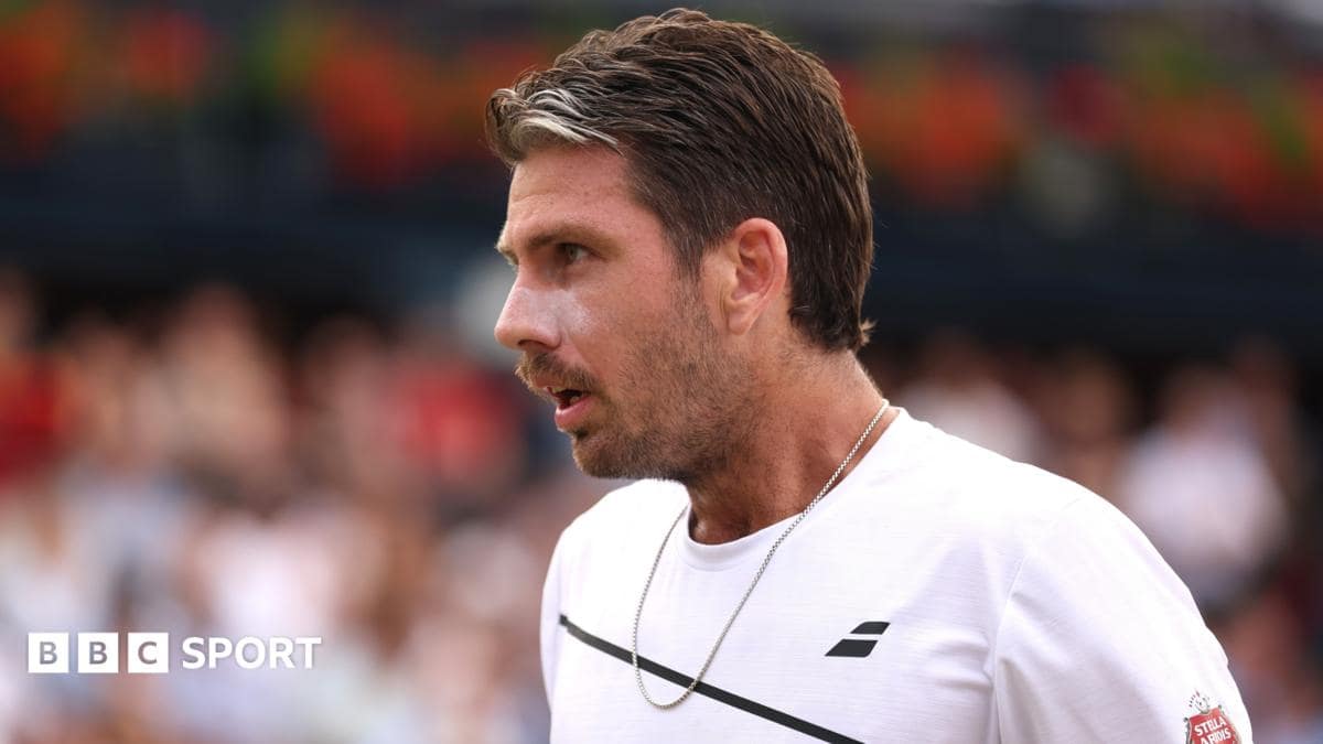 Queen’s: Cameron Norrie beaten by Alejandro Davidovich Fokina but Arthur Fery through