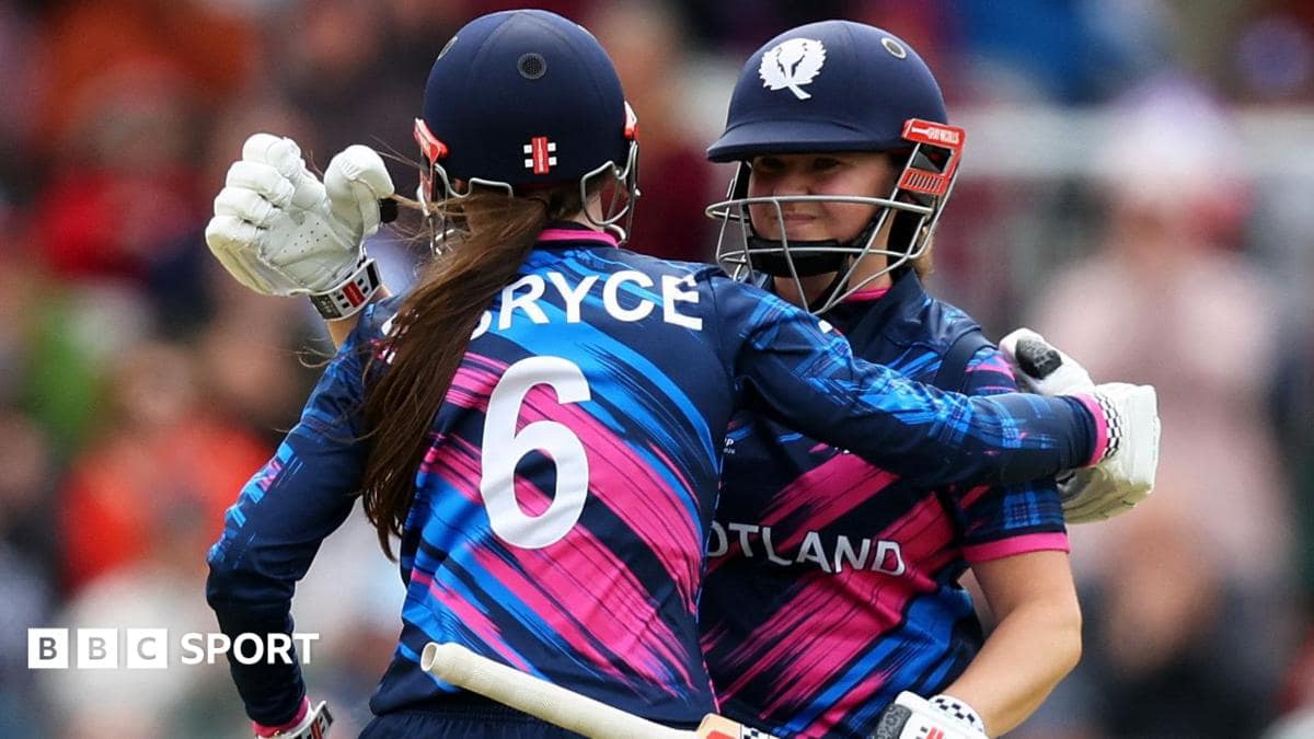 Women’s T20 World Cup: Scotland beat Ireland at Old Trafford to earn first win