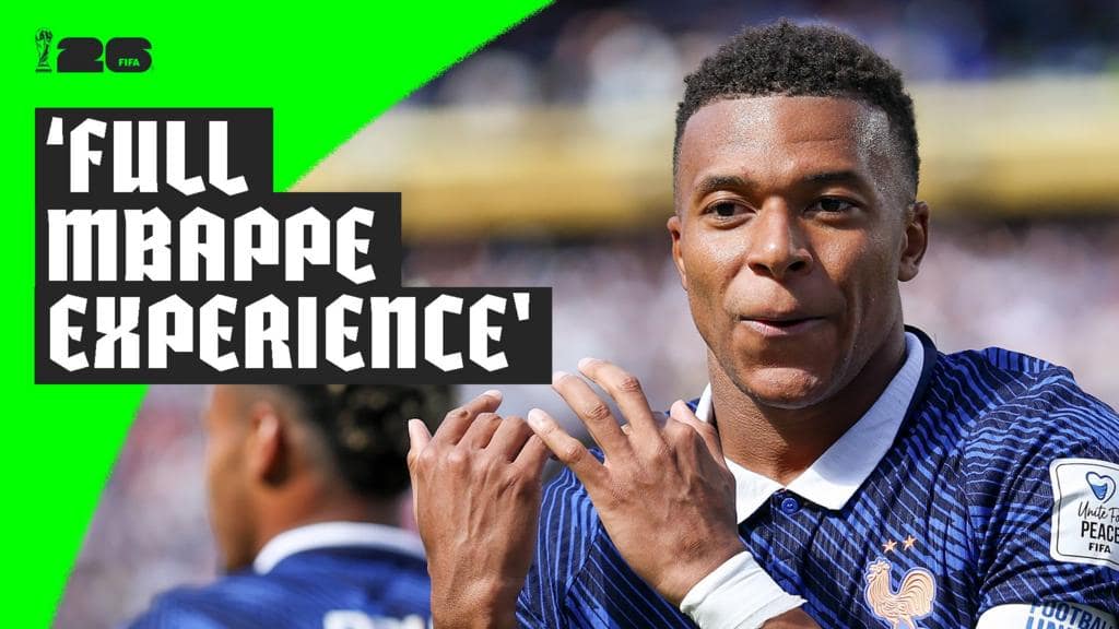 'Very, very special' – Mbappe opens the scoring against Senegal