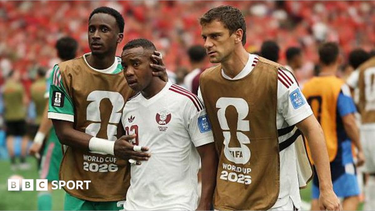 World Cup 2026: Qatar’s Assim Madibo given five-match ban for foul on Canada’s Ismael Kone