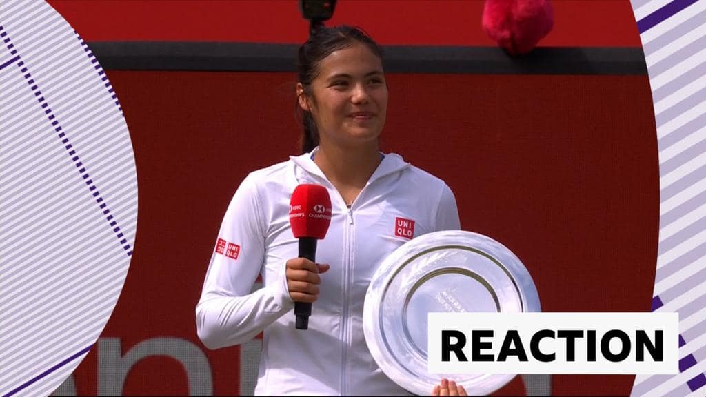 Tennis: Emma Raducanu thankful for support after Queen’s final loss