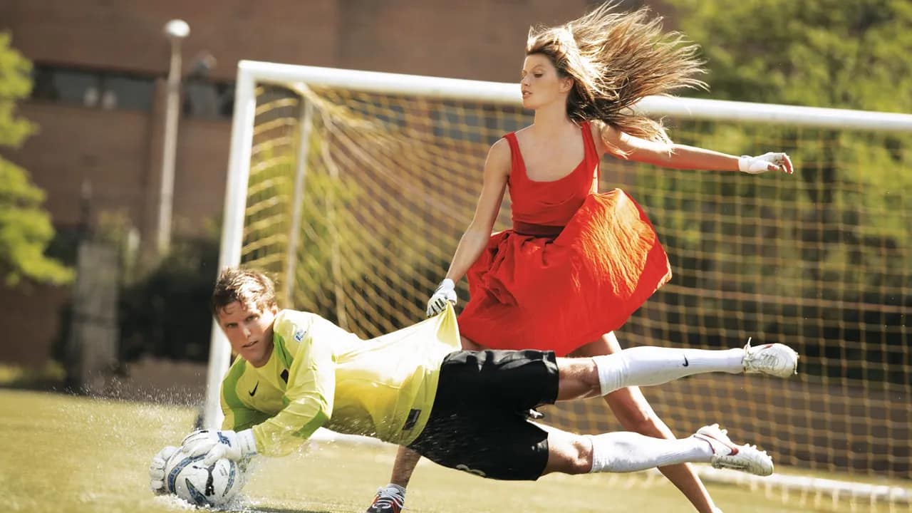 From the Archives: Gisele Bündchen Takes the Field With the New York MetroStars