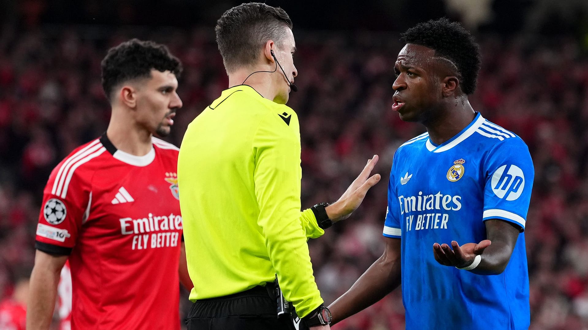 Vinicius Jr. Accuses Benfica Player Of Racism After Real Madrid’s Win