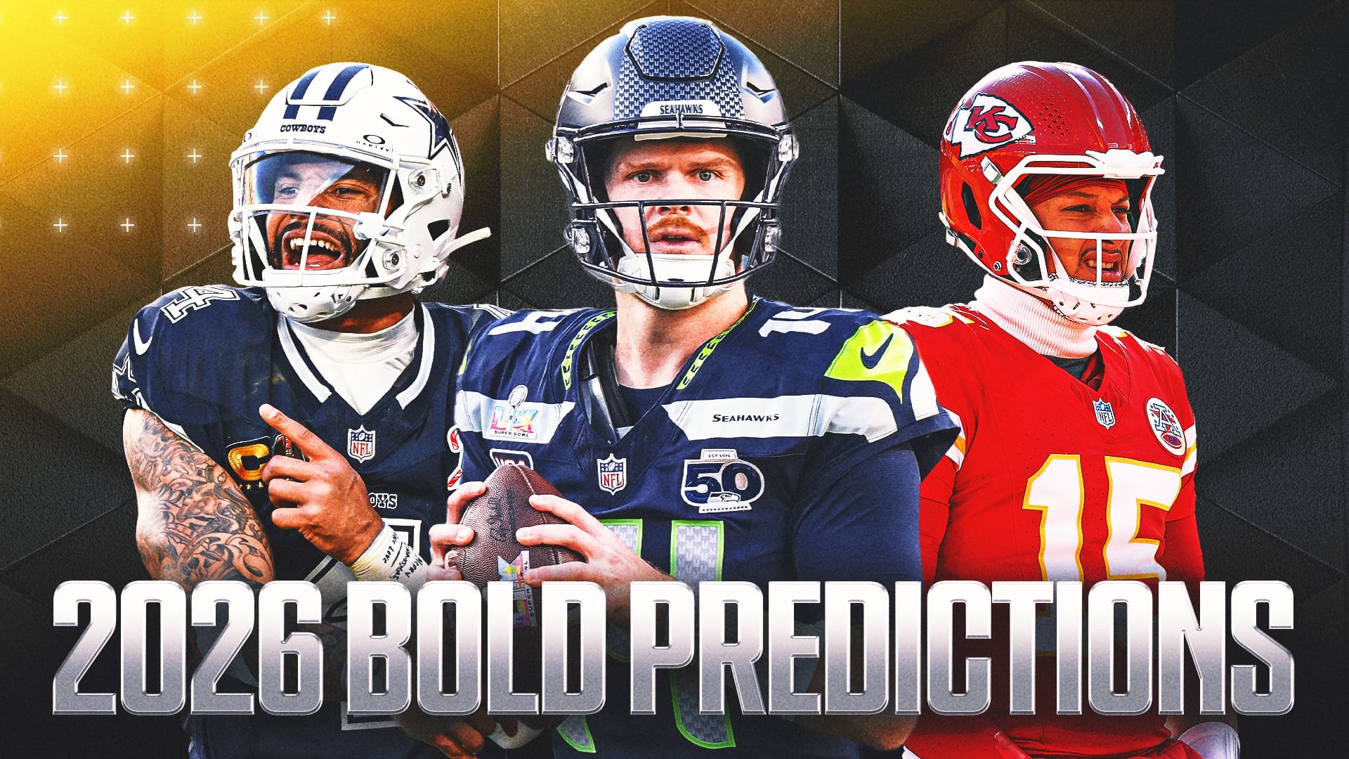 2026 NFL Bold Predictions: Cowboys Star Wins MVP, Chiefs Make a Comeback?
