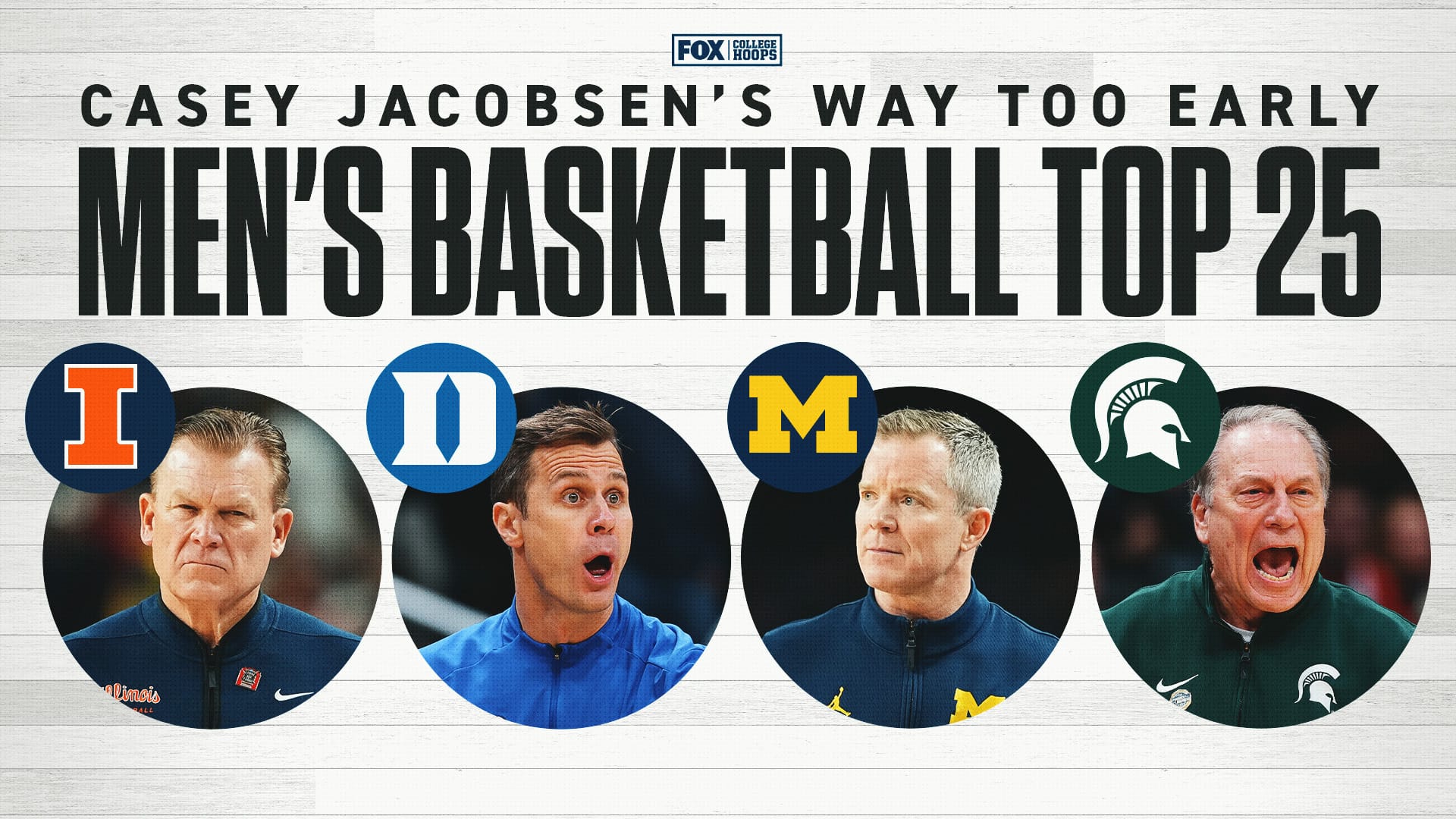 Men’s College Basketball Rankings: Illinois, Duke Highlight Way-Too-Early Top 25