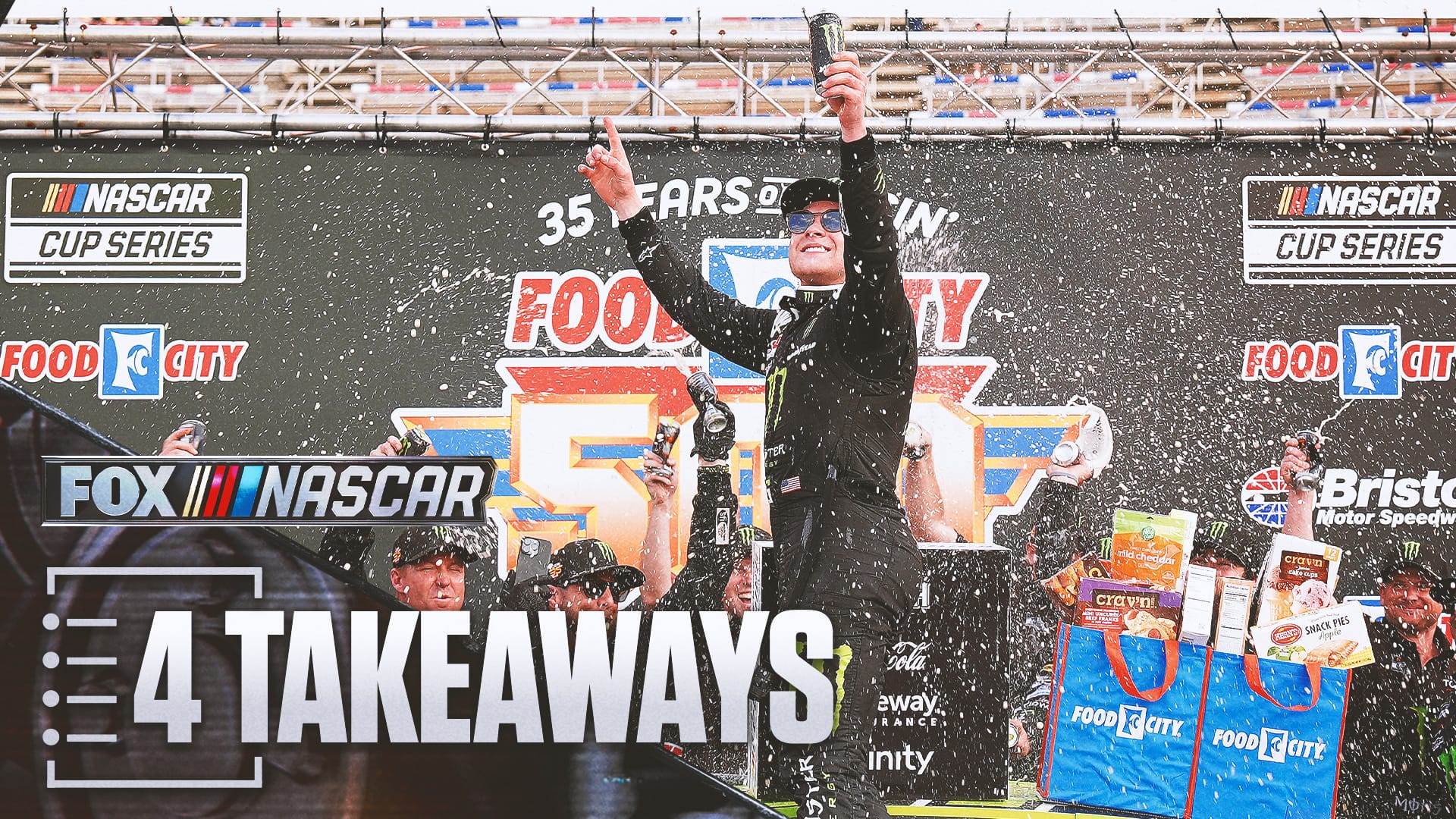 4 Takeaways From Ty Gibbs’ First Career Victory In Cup As He Wins Bristol