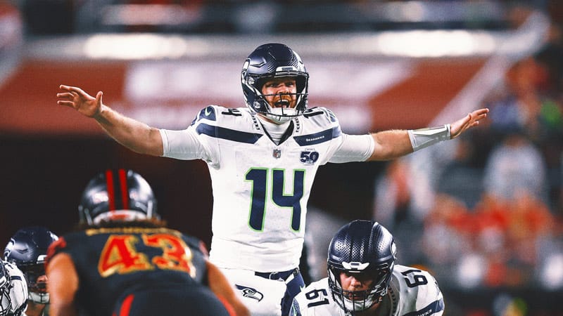 2025 NFL Playoff Buzz: Seahawks QB Sam Darnold Questionable vs. 49ers